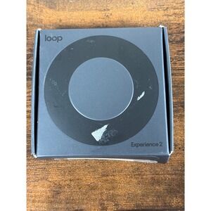 Loop Experience 2 High Fidelity Earplugs Black 17dB SNR Noise Reduction New Box